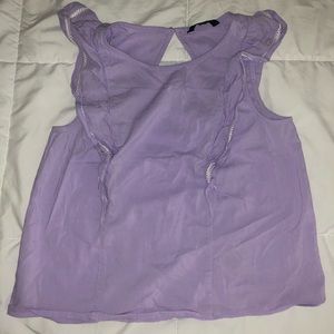 Cute lilac with ruffles perfect for spring